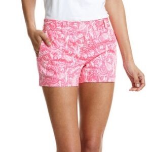 NWOT Vineyard Vines Pink Paisley Print Shorts